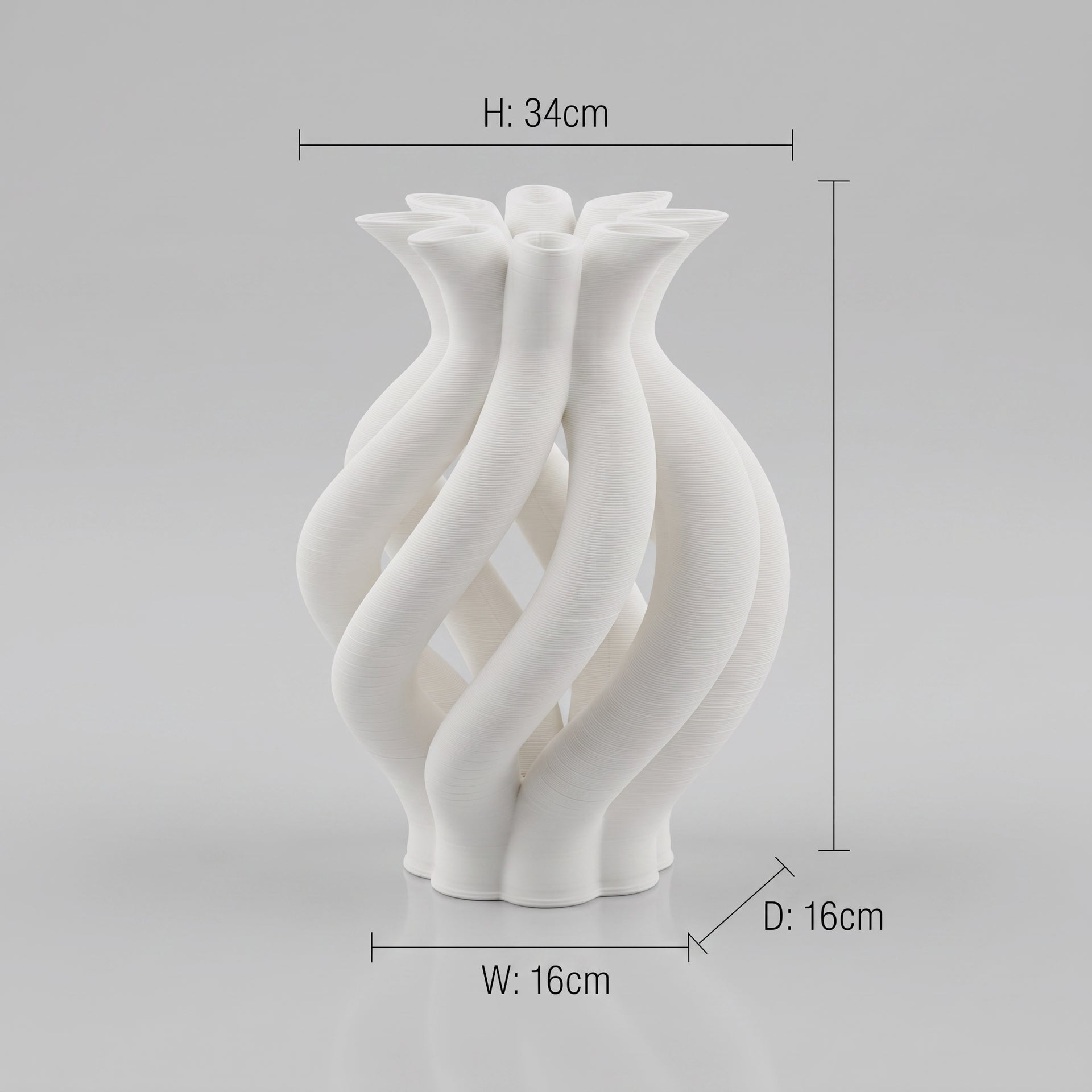 Ceramic Flower Vase By Zodiya