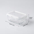 Glass Food Container Box By Zodiya