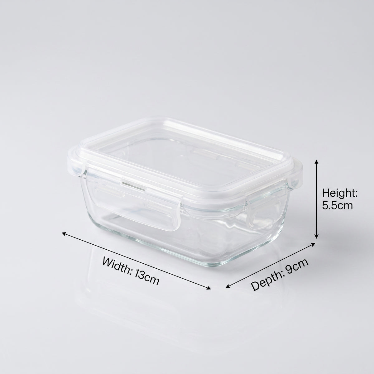 Glass Food Container Box By Zodiya
