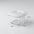 190 ml Glass Food Storage Container Box By Zodiya