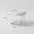 230 ml Glass Food Storage Container Box by Zodiya