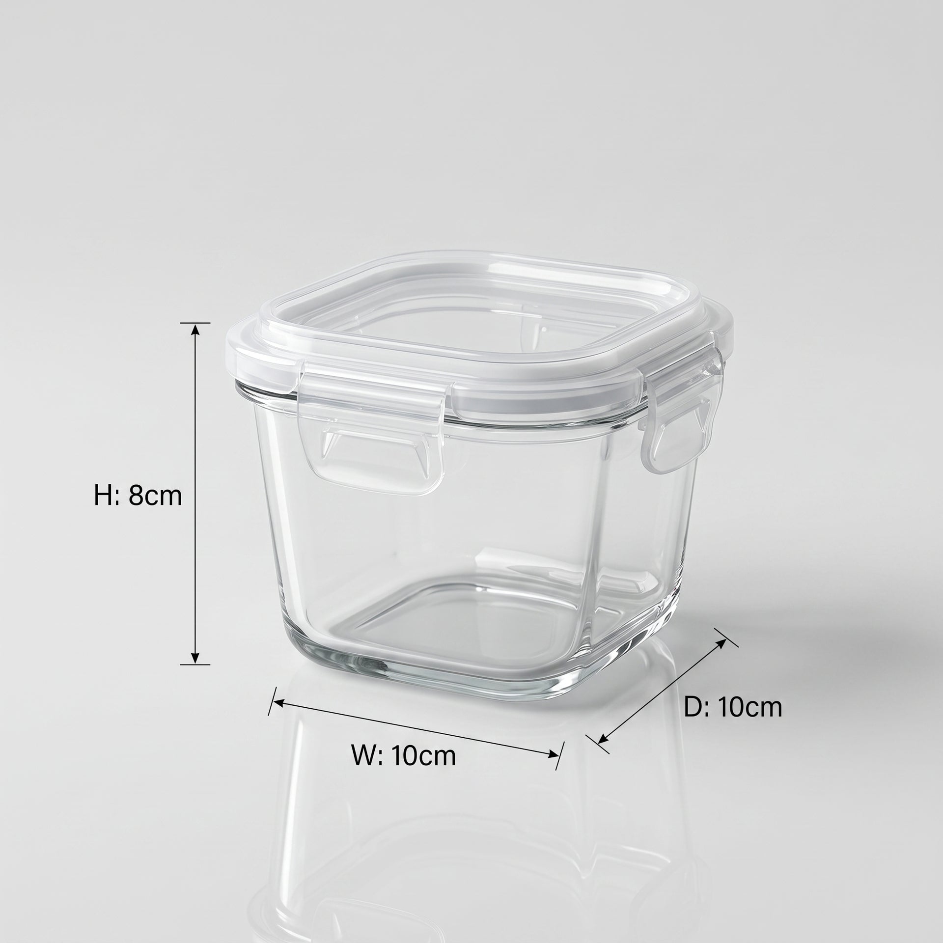 230ml Glass Food Container By Zodiya
