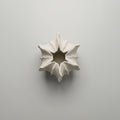 Off-white Cactus Ceramic Vase (small) By Zodiya