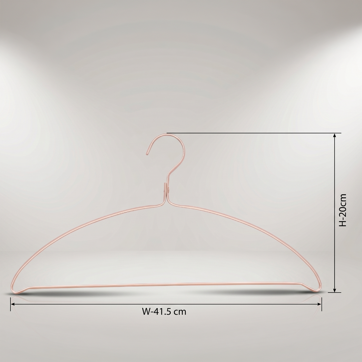 Metal Cloth Hanger Set Of 5 By Zodiya