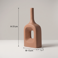 Ceramic Flower Vase By Zodiya