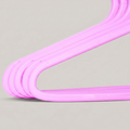 Pink Plastic Cloth Hanger Set By Zodiya