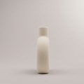 Beige Round Ceramic Flower Vase (Large) by Zodiya