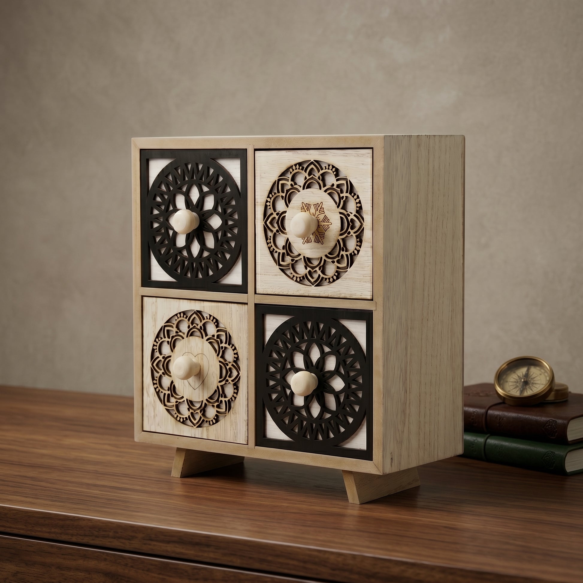 Wooden Organiser Box by Zodiya-2