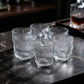 Small Clear Glass Cup Set of 6 by Zodiya