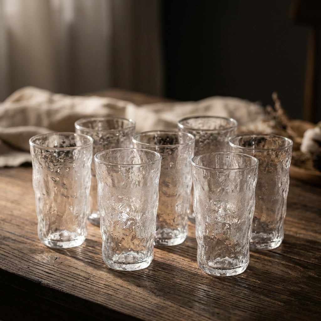 Clear Juice Glass Set of 6 by Zodiya