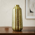 Gold Ceramic Flower Vase by Zodiya