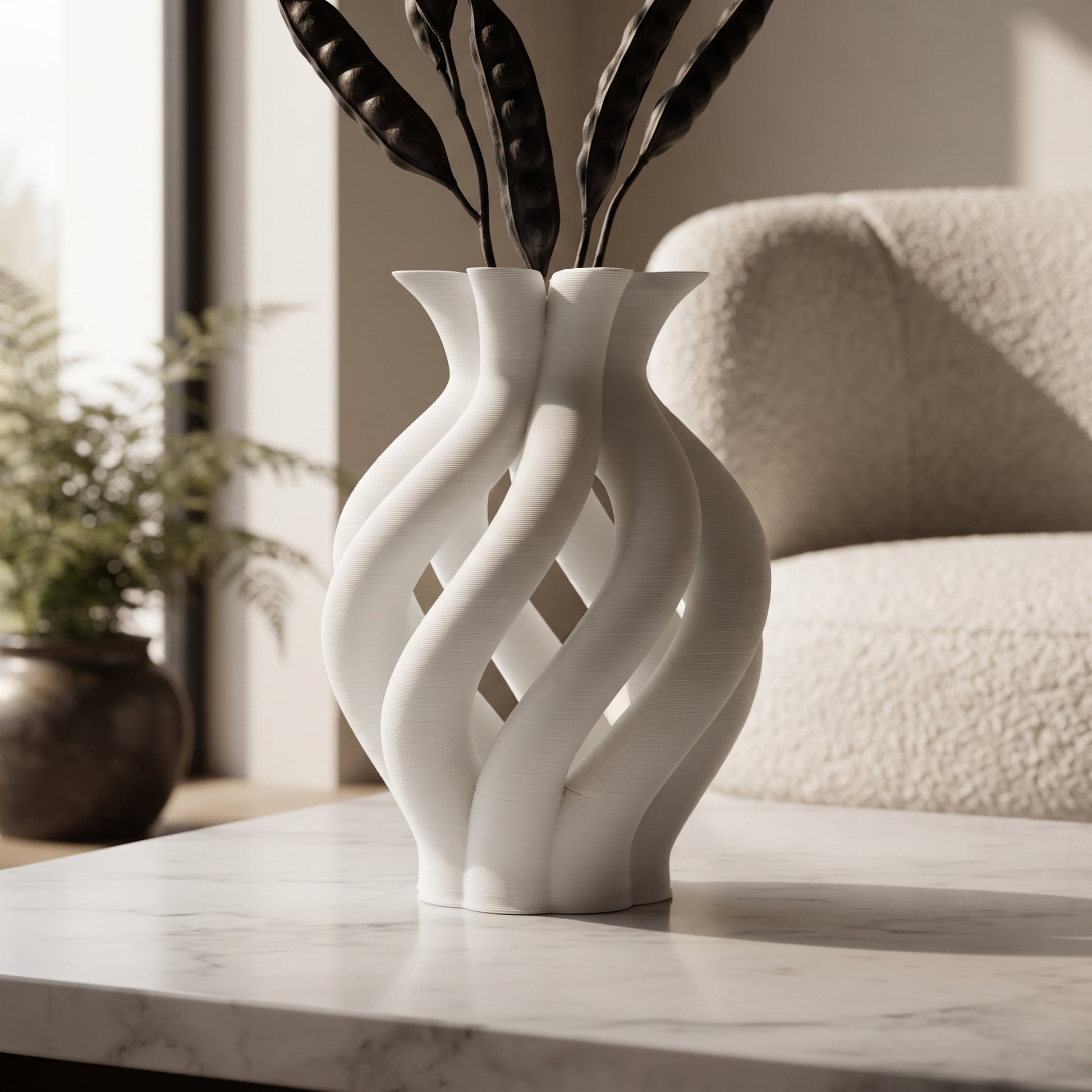 Ceramic Flower Vase By Zodiya-1
