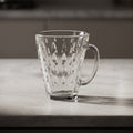 Clear Glass Coffee Mug Set of 6 by Zodiya