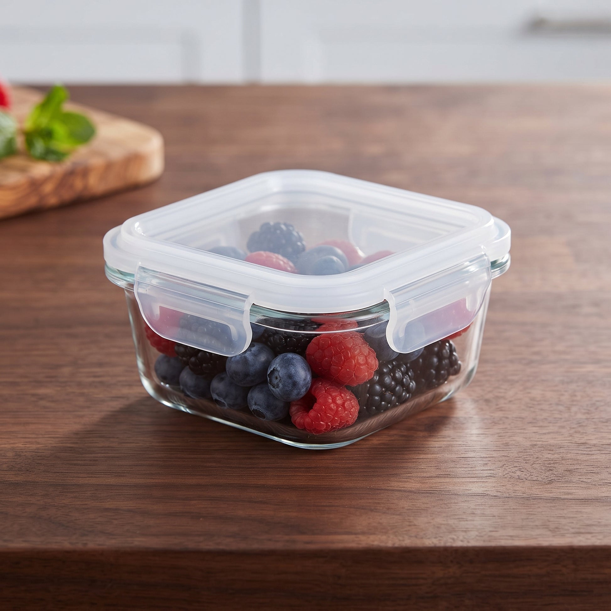 160 ml Glass Food Storage Container Box by Zodiya-1
