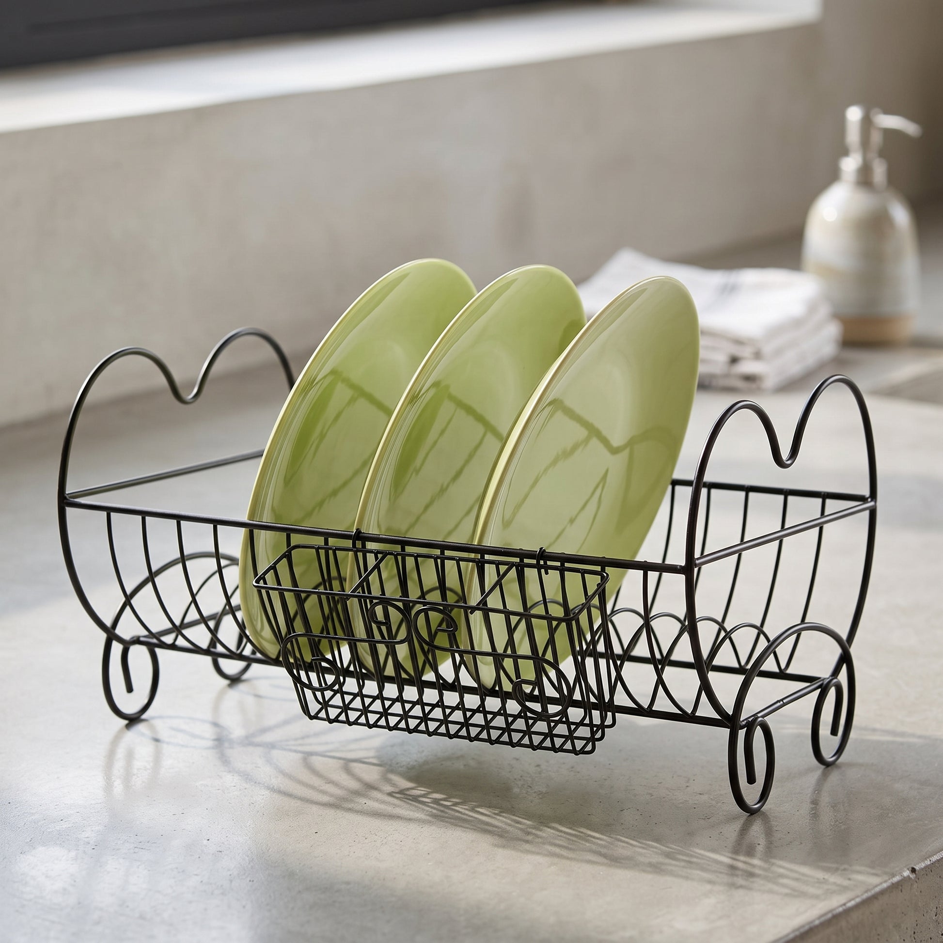 Iron Dish Rack By Zodiya-1