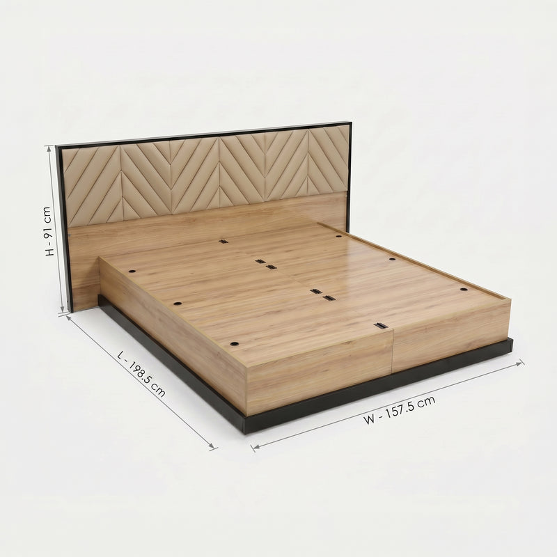 ZDY-FFI-ZAYN COT STORAGE WITH BED SIDE-19170-3