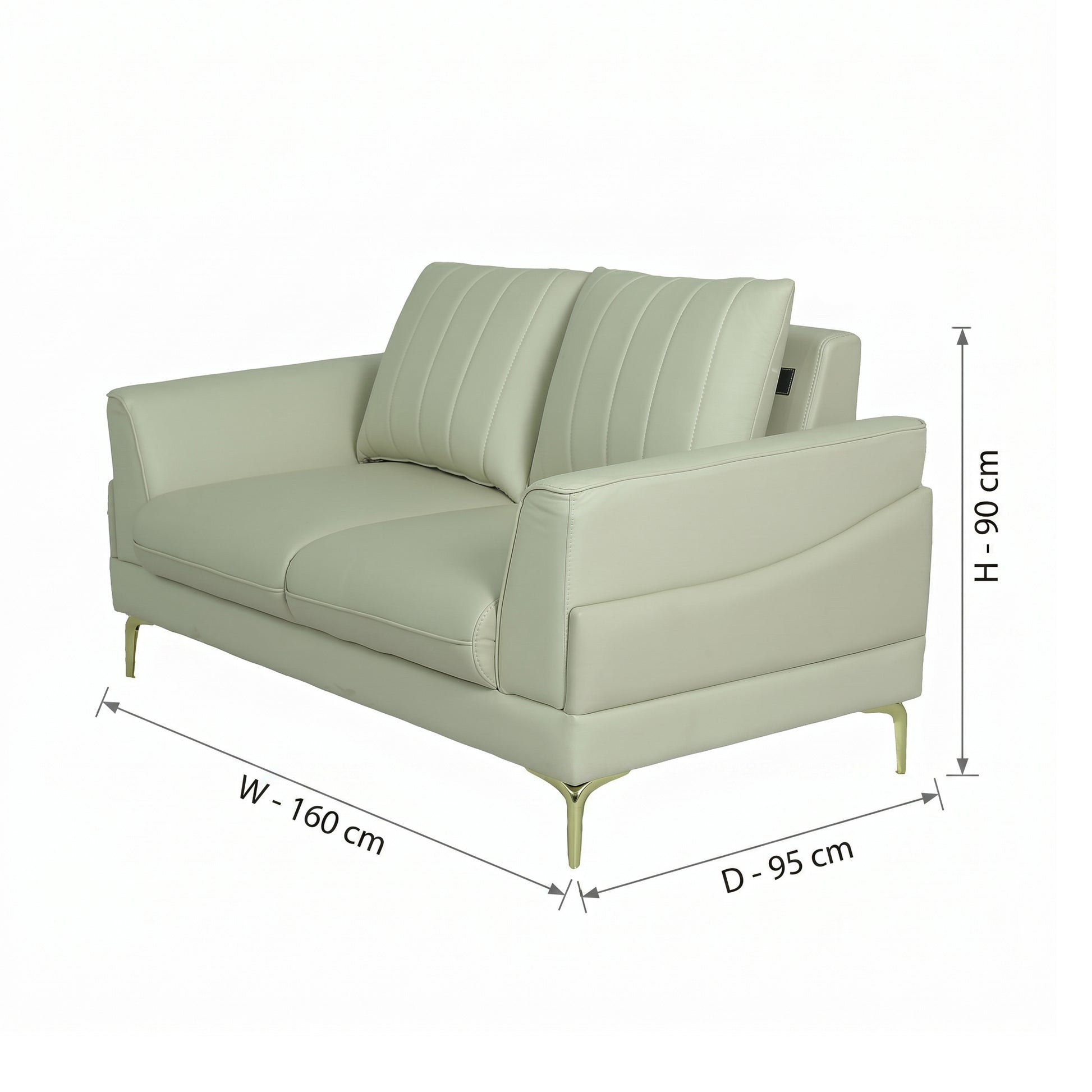ZDY-DCR-Access-AKAB ALPINE LEATHER NO.4/TAN Sofa 2 Seater-2