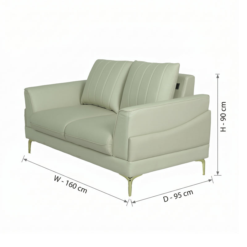 ZDY-DCR-Access-AKAB ALPINE LEATHER NO.4/TAN Sofa 2 Seater-2