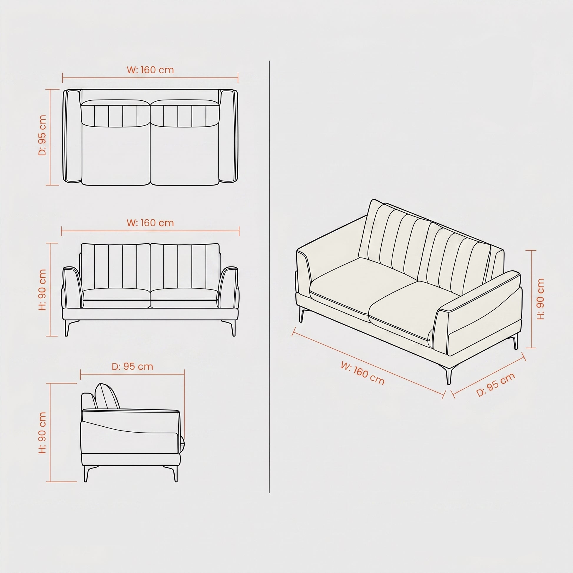 ZDY-DCR-Access-AKAB ALPINE LEATHER NO.4/TAN Sofa 2 Seater-3