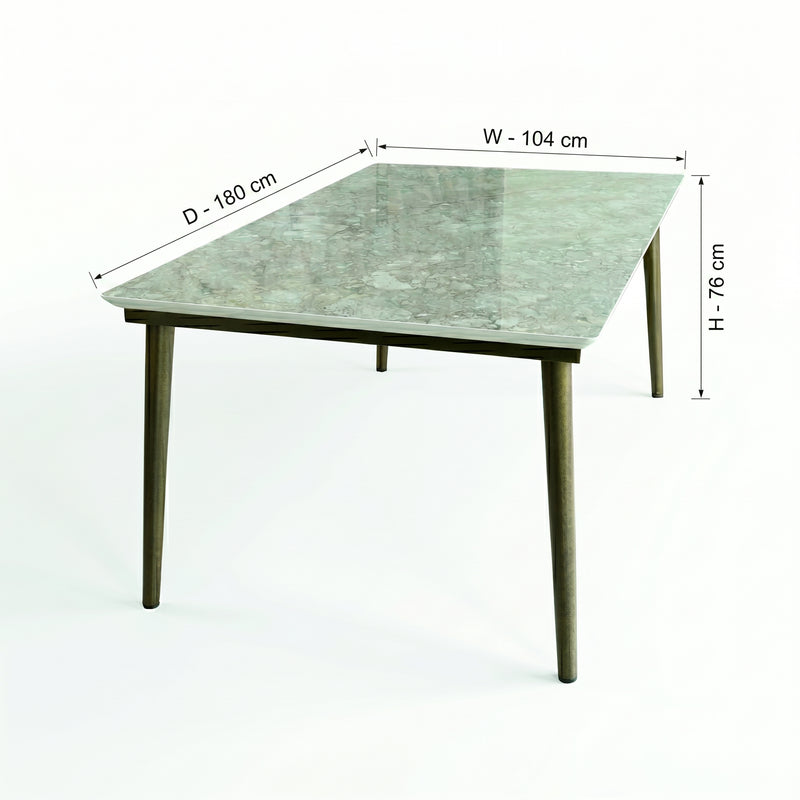 ZDY-BTT 15 Willian Grey Dining Table 180x105-19681-3