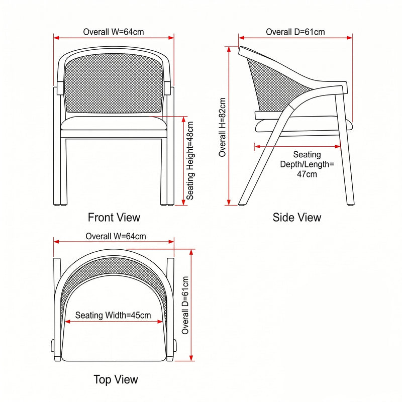 ZDY-PLP-Aura Arm Chair-18084-3