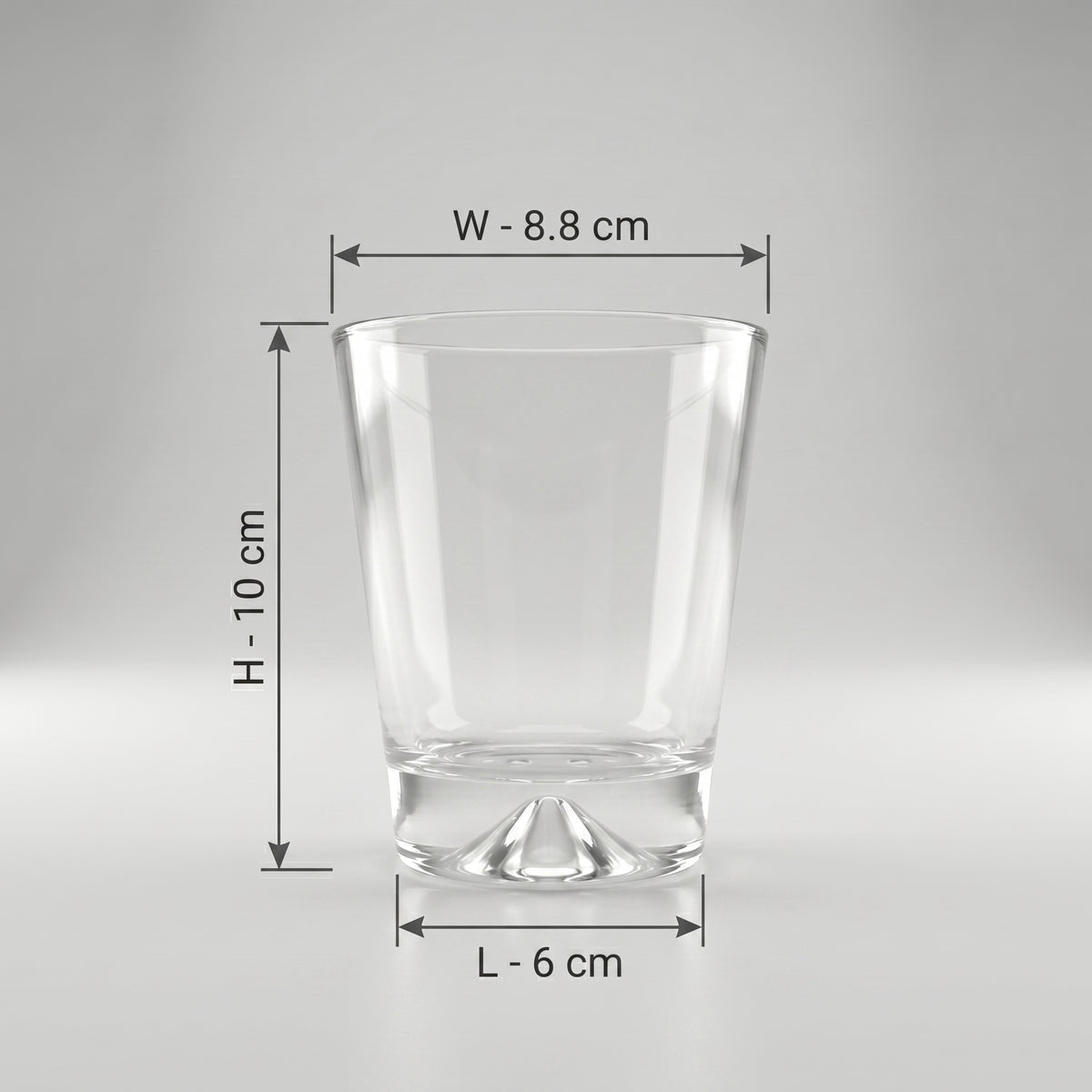 Tea Glass Set of 6 by Zodiya