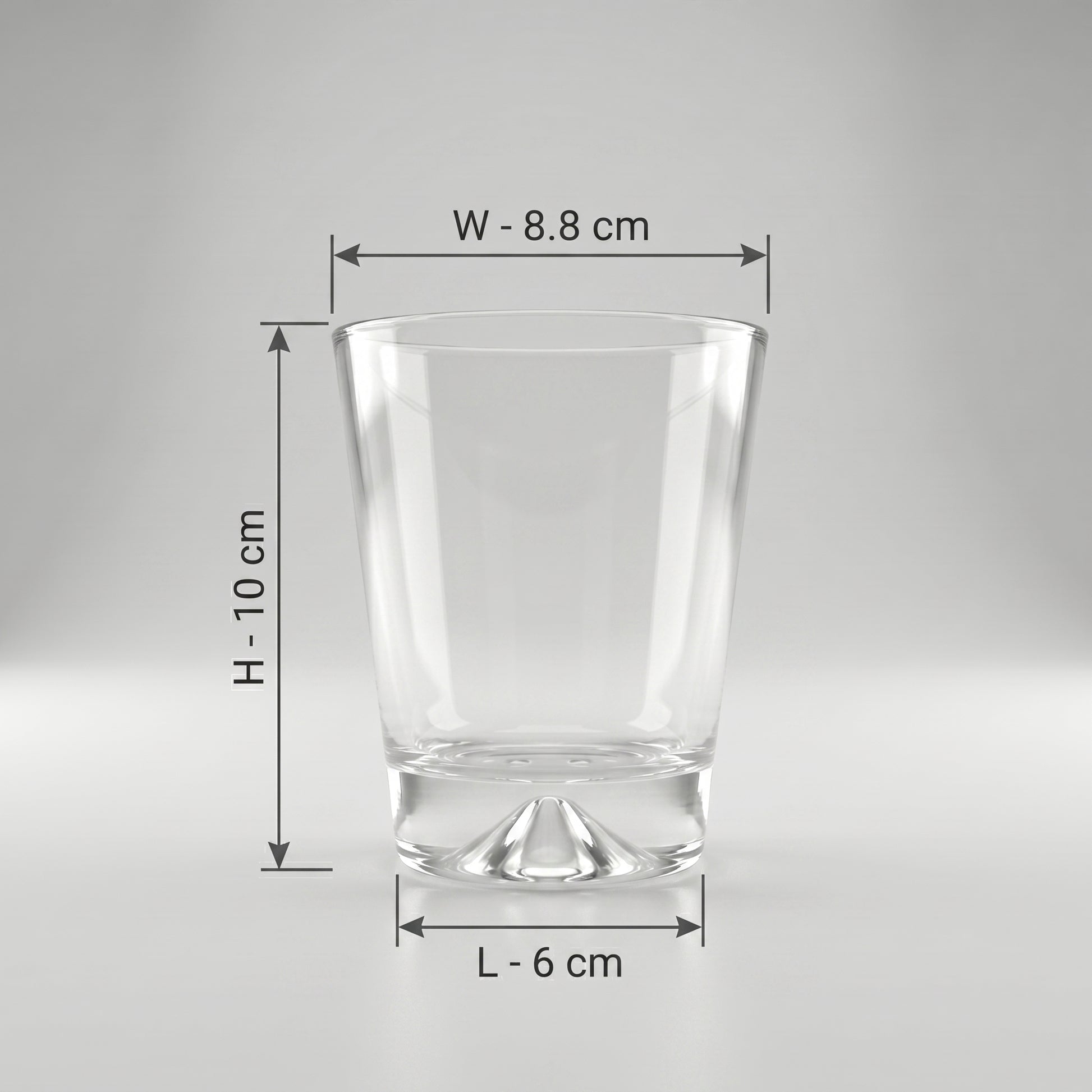 Tumbler Glass Set of 6 by Zodiya-2