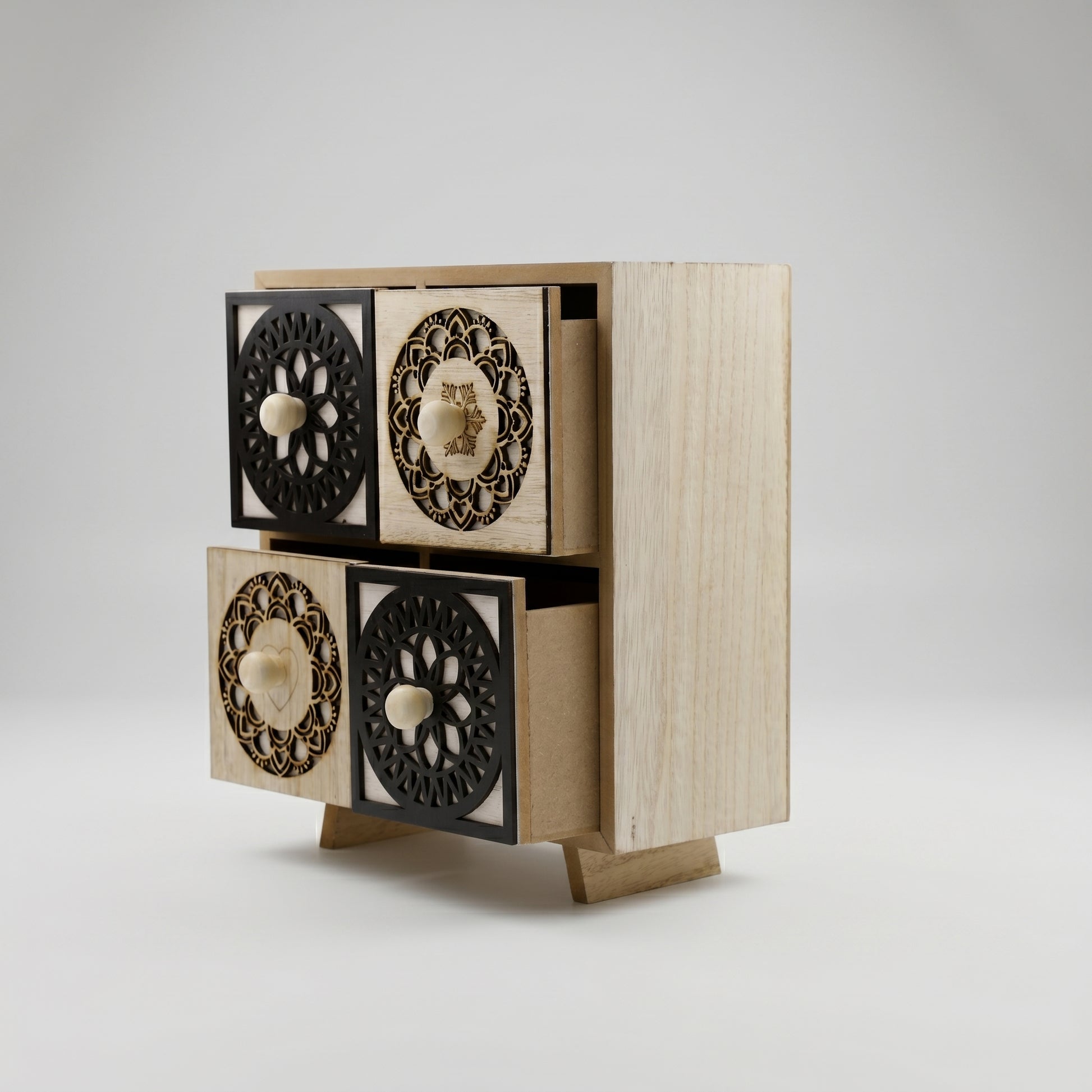 Wooden Organiser Box by Zodiya-4