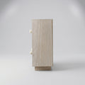 Black Wooden 4 Drawer Organiser Box by Zodiya