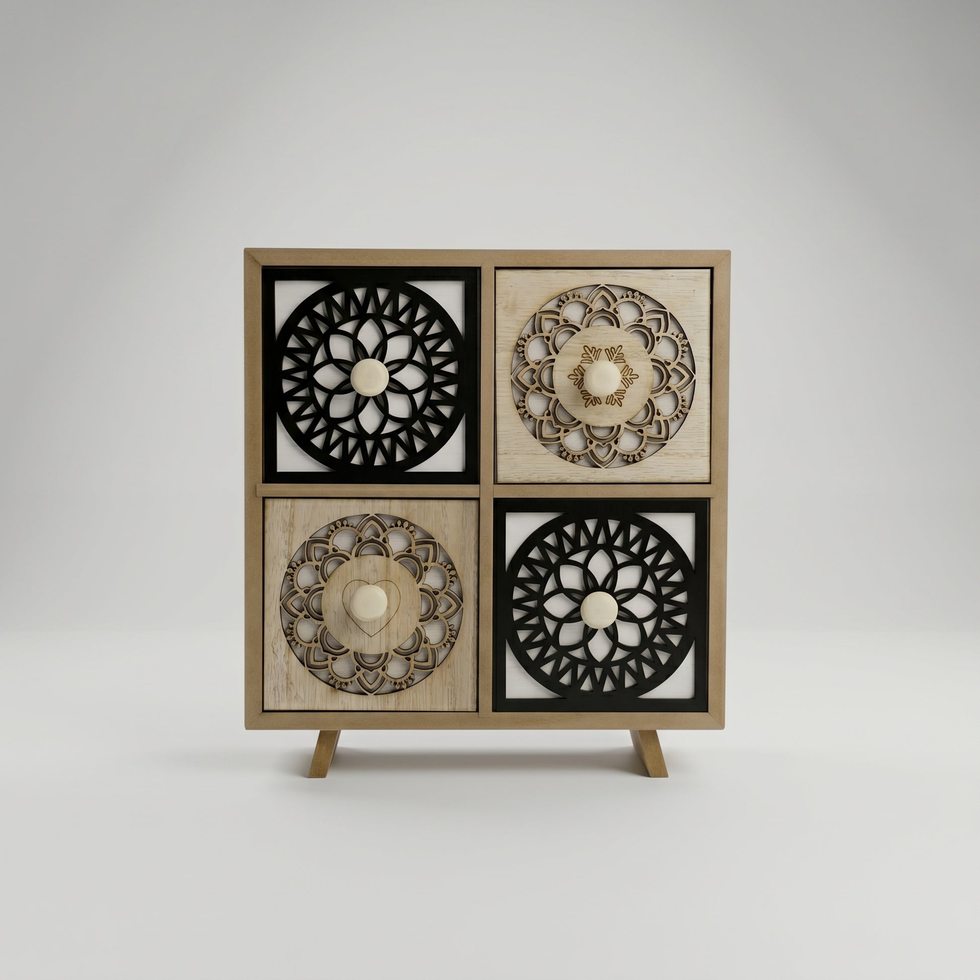Wooden Organiser Box by Zodiya-7