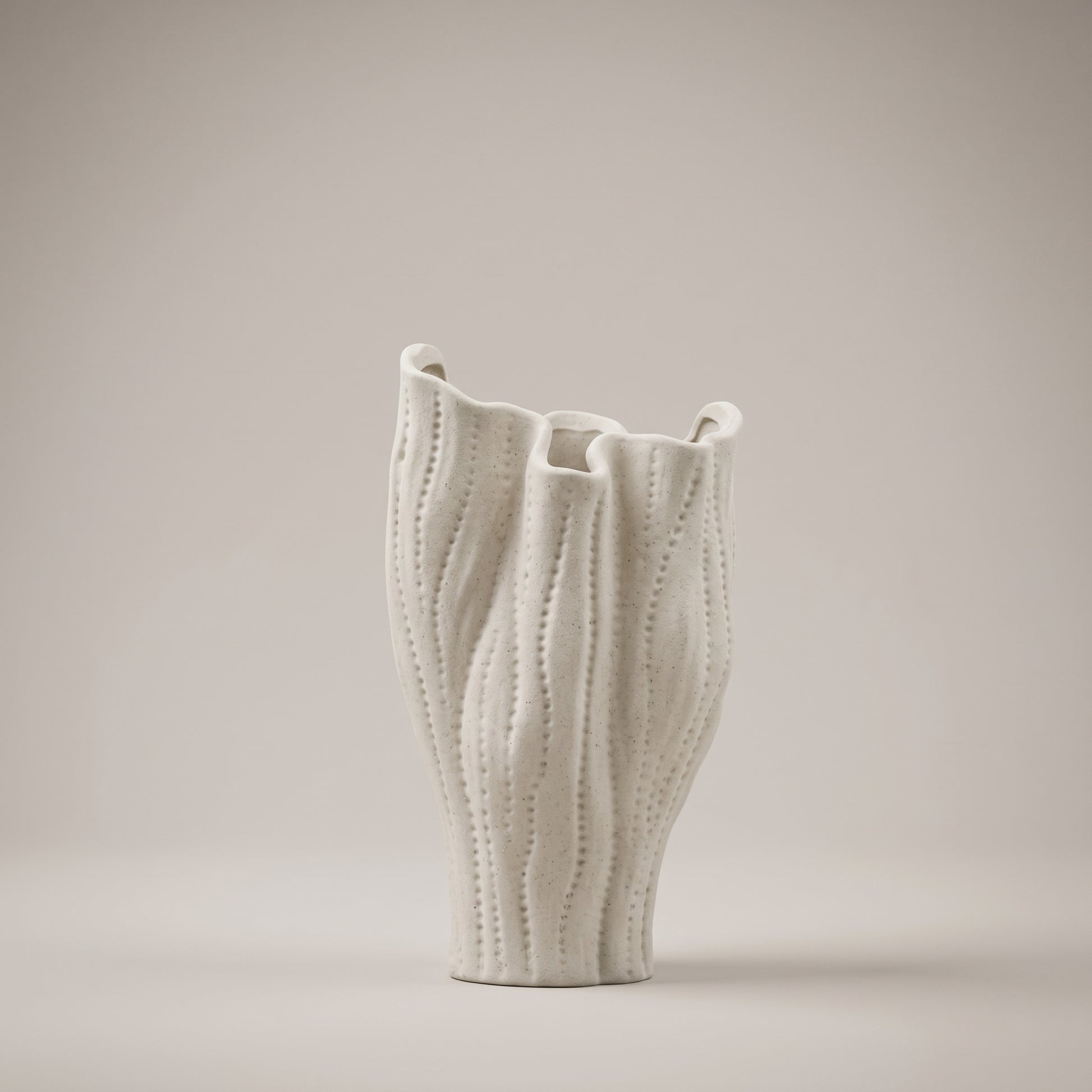 Ceramic Vase with Texture Design by Zodiya-5