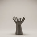 Grey Ceramic Hand Sculpture Vase by Zodiya