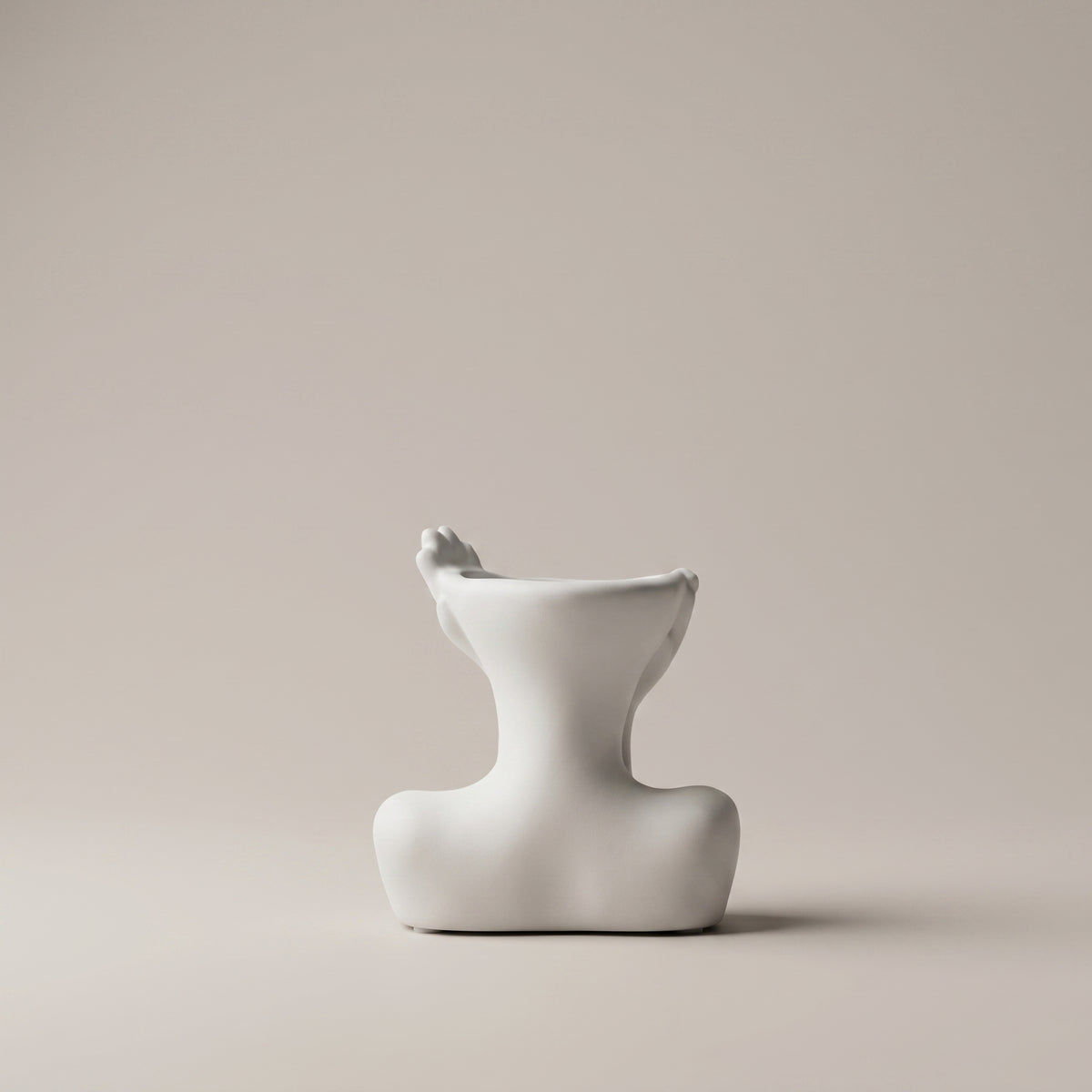 Ceramic Hand Sculpture Vase by Zodiya