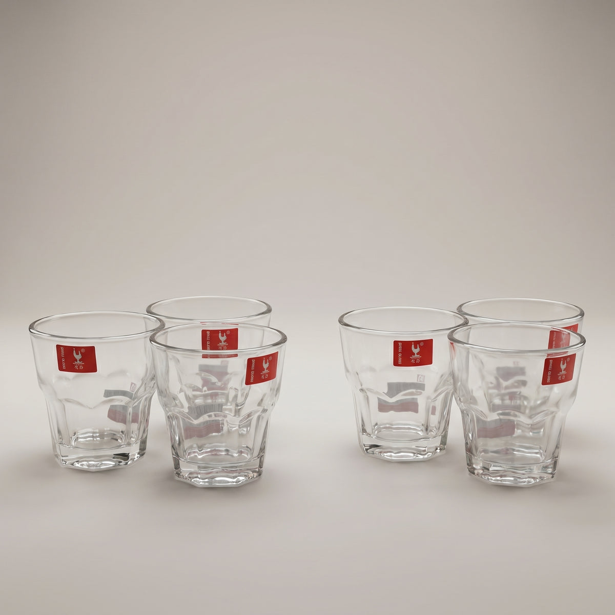 Small Tea Glasses (Set of 6) by Zodiya
