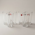 Clear Juice Glasses (Set of 6) by Zodiya