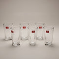 Clear Juice Glasses (Set of 6) by Zodiya