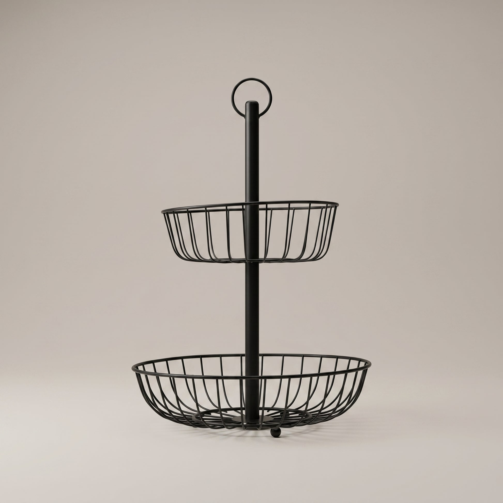 2 Tier Round Fruit Basket by Zodiya-4