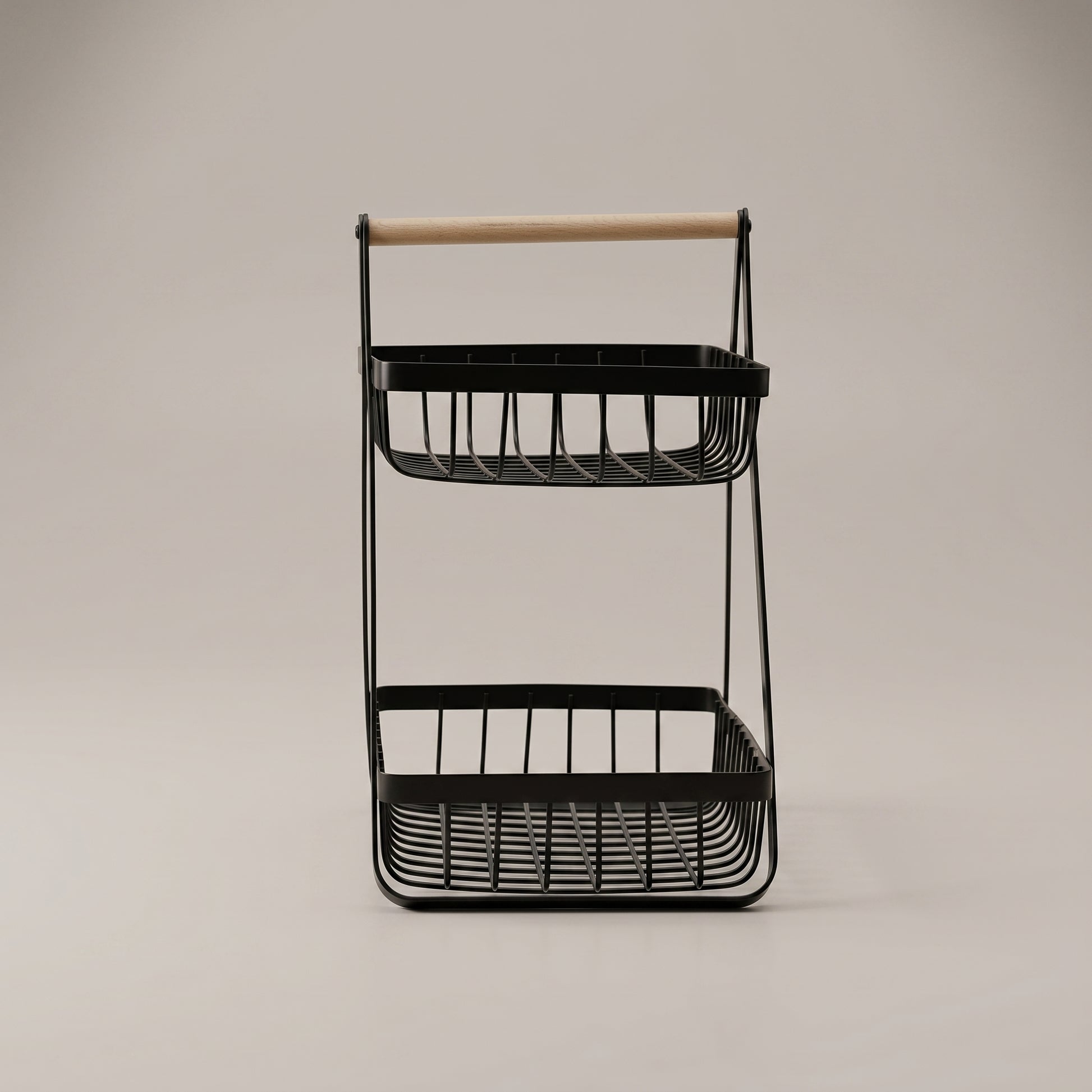 2 Tier Square Fruit Basket by Zodiya-4