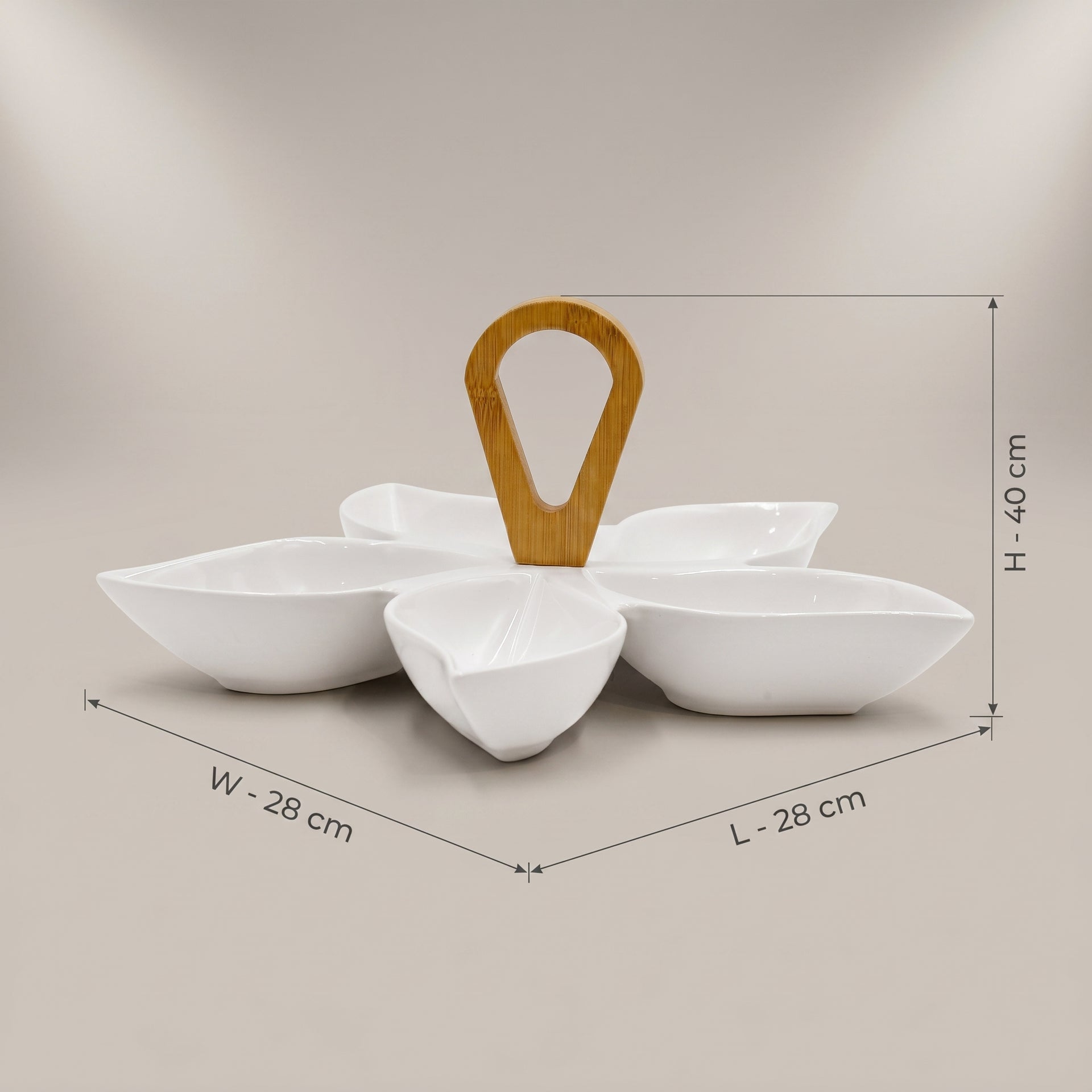 Dryfruit Petal Tray by Zodiya