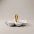 Floral Serving Platter Set by Zodiya