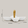 Leaf Serving Platter Set by Zodiya