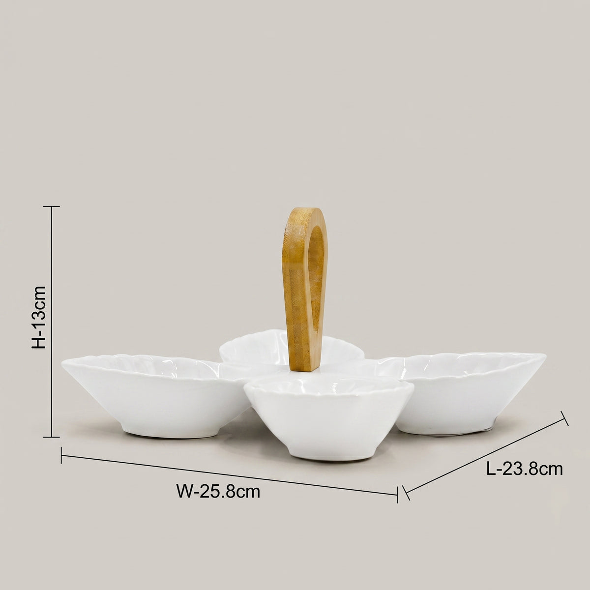 Leaf Serving Platter Set by Zodiya