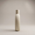 Beige Round Ceramic Flower Vase by Zodiya