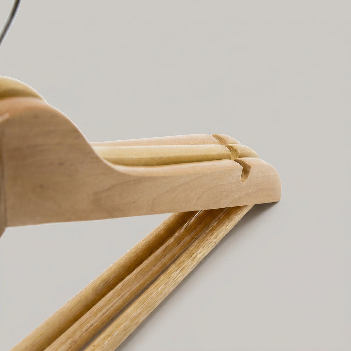 Wooden Clothes Hanger Set of 3 by Zodiya