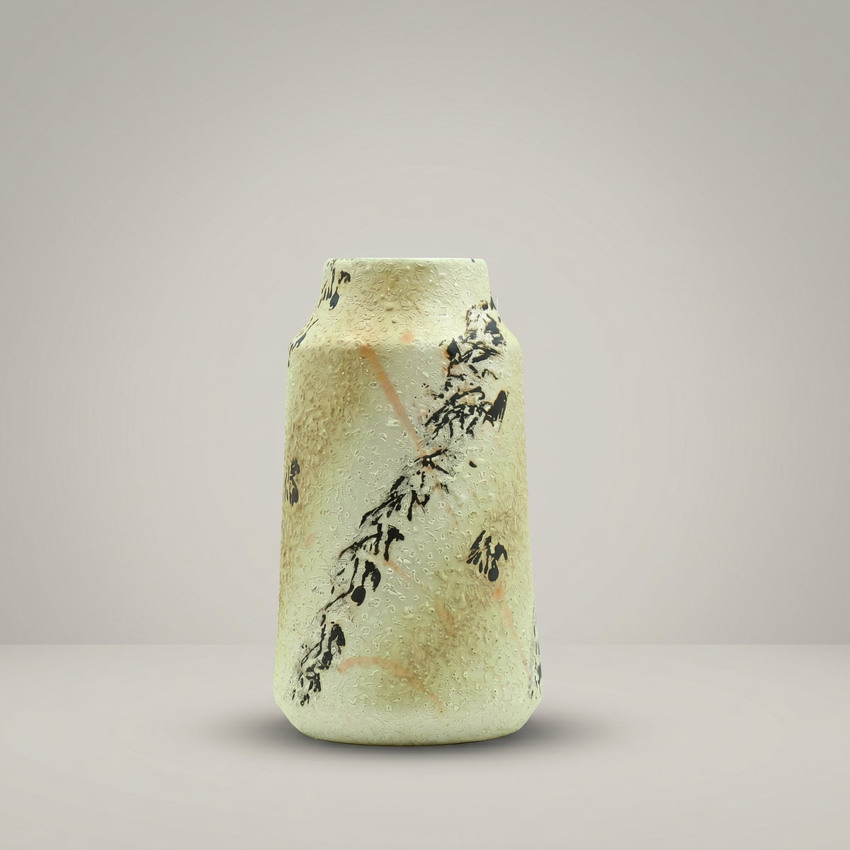 Painted Ceramic Flower Vase By Zodiya