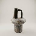 Black Ceramic Flower Vase by Zodiya