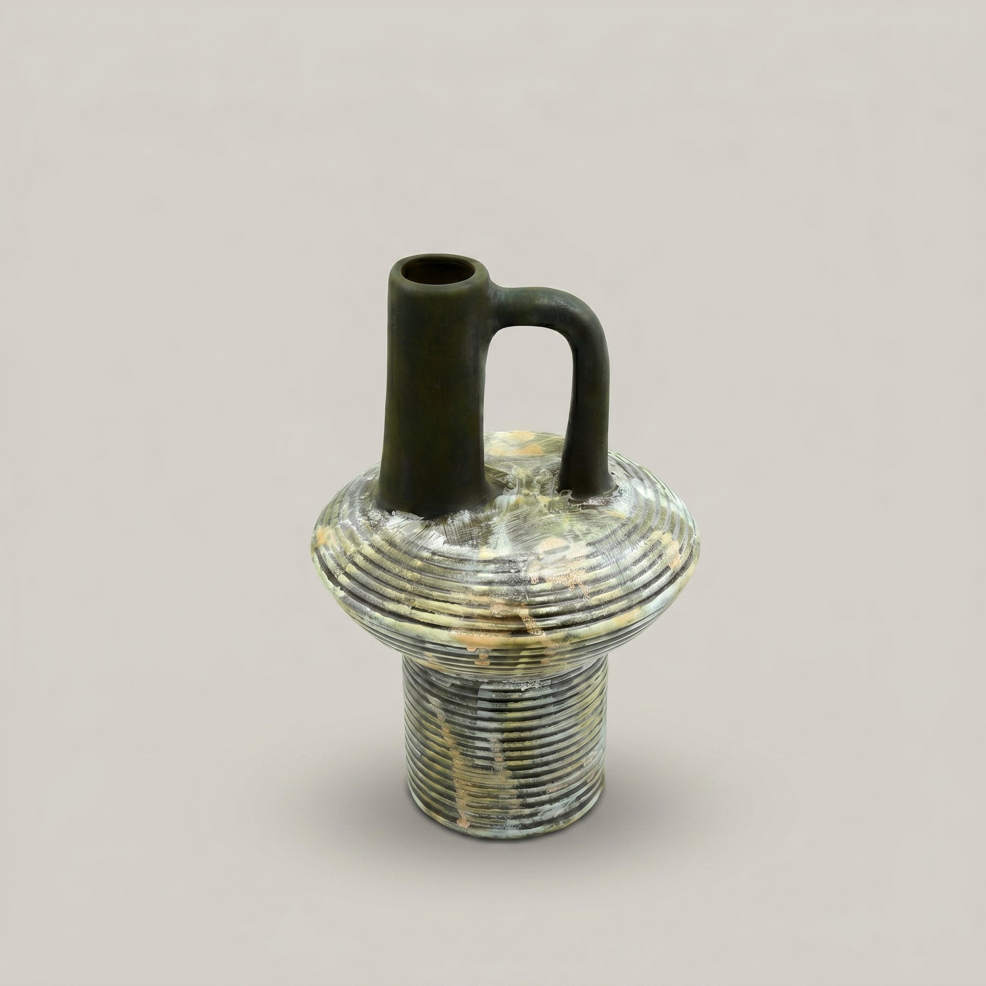 Black Ceramic Vase by Zodiya-4