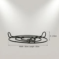 Square Metal Trivet By Zodiya