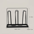 Square Metal Glass Holder By Zodiya