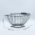 Metal Utensil Basket By Zodiya
